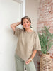 Braided Sweater Top