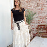 Boho Baby Maxi Skirt