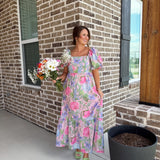 Blushing Bouquet Dress (PRE-ORDER ships June 8) / Restock)