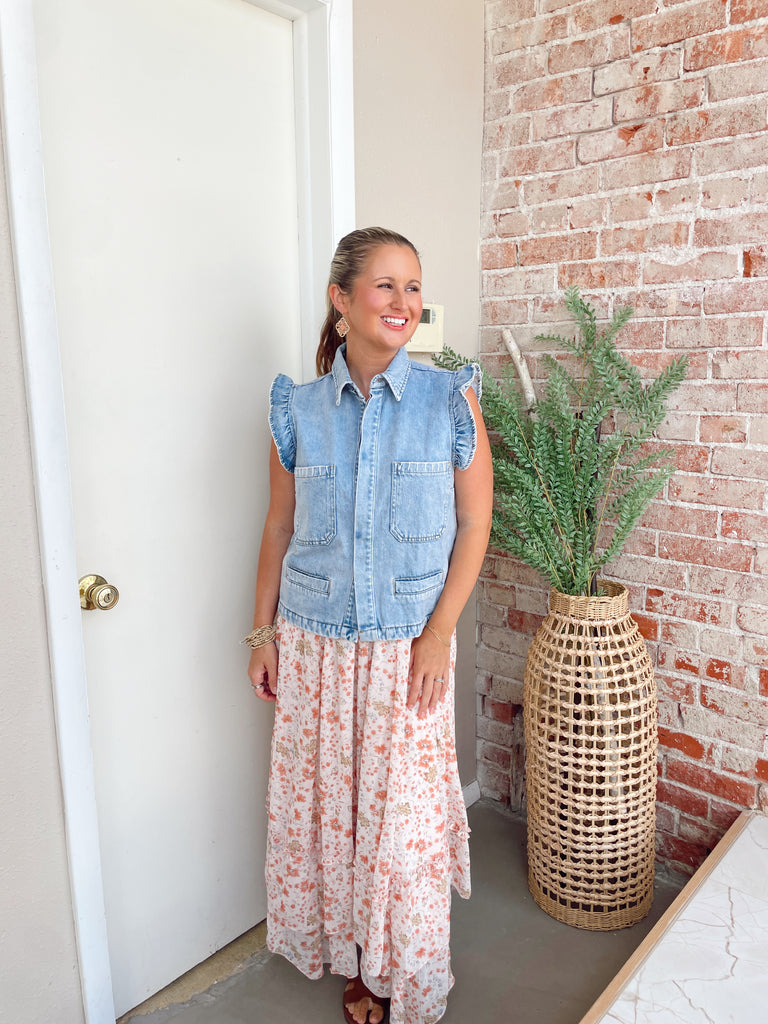 Daisy Denim Dream Vest