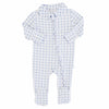 Caden Lane Gingham Boy Footies