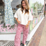 Bandana Barrel Jeans