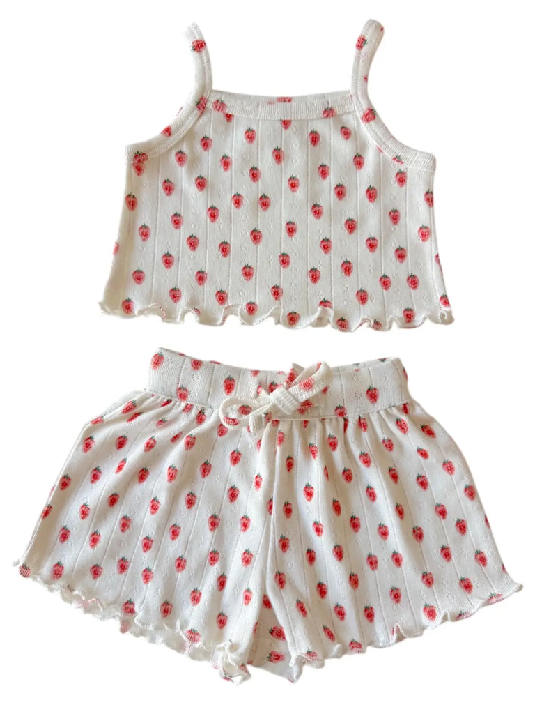 Strawberry Two Piece Set