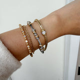 Water Resistant Magnetic Bracelets- Gold Chain