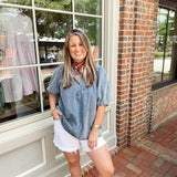 Nantucket White Denim Shorts