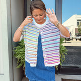 Taste the Rainbow Cardigan in Pastels