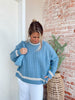 Oxford Sweater in Blue