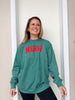 Merry Sweatshirt in Green