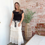 Boho Baby Maxi Skirt