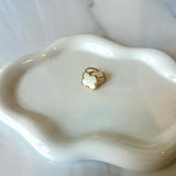 MOP Clover Fashion Ring