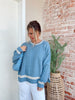 Oxford Sweater in Blue