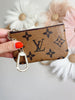 Livin' Lux Brown Light Brown Key Chain Wallet