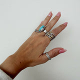 Water Resistant Mixed Metal Ring- Josie