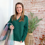 Simple Sally Top in Green