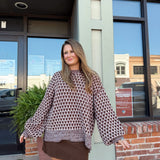 Mocha Moment Knit Sweater