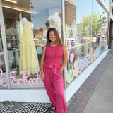 Farmers Market Set in Fuchsia - Bottoms