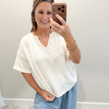 Surely Simple Top in Ivory