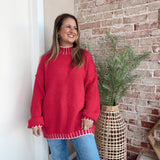 Cranberry Oversized Sweater