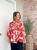 Red Blooms Top