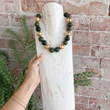 Perfect for a Party Necklace in Green