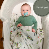 Golf Cart Muslin Toddler Blanket