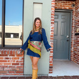Blue Jean Babe Mini Dress