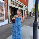 Bluebell Dot Maxi Dress