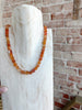 Stone Cold Necklace in Orange