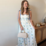 First of Spring Dress in Blues