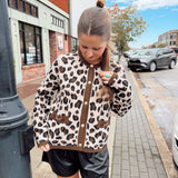 Cheetah Print Cardigan
