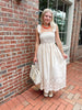 In the Garden Dress tan