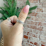 925 Sterling Silver Twisted Ring