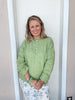 Spring Breeze Pullover in Matcha