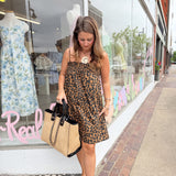 Little Leopard Mini Dress
