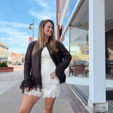 The Cocoa Fringe Cardigan