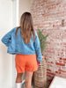 Tailgate Season Skirt in Orange