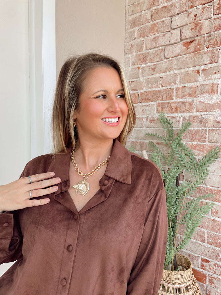 Horseshoe Chain Necklace