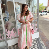 Sunday Stripes Dress