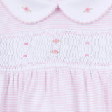 Anna Smocked Short Sleeve Dress