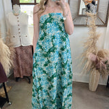 Emerald Coast Strapless Maxi