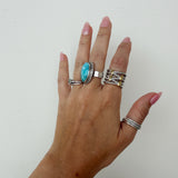 Water Resistant Mixed Metal Ring- Josie
