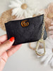 Livin' Lux Black G Key Chain Wallet