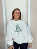 Christmas Tree Stitched Sweater