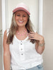 Pop of Pink Crystal Necklace