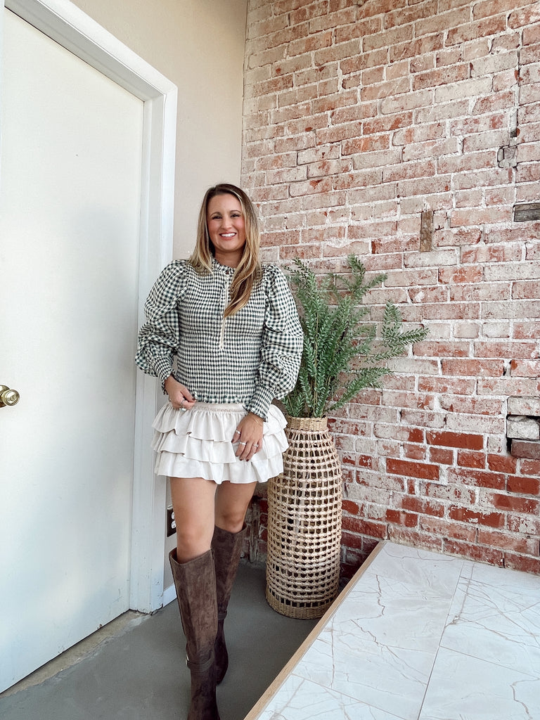 Sally Suede Skirt