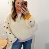 Heart on my Sleeve Sweater