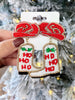 Ho Ho Ho Boot Earrings