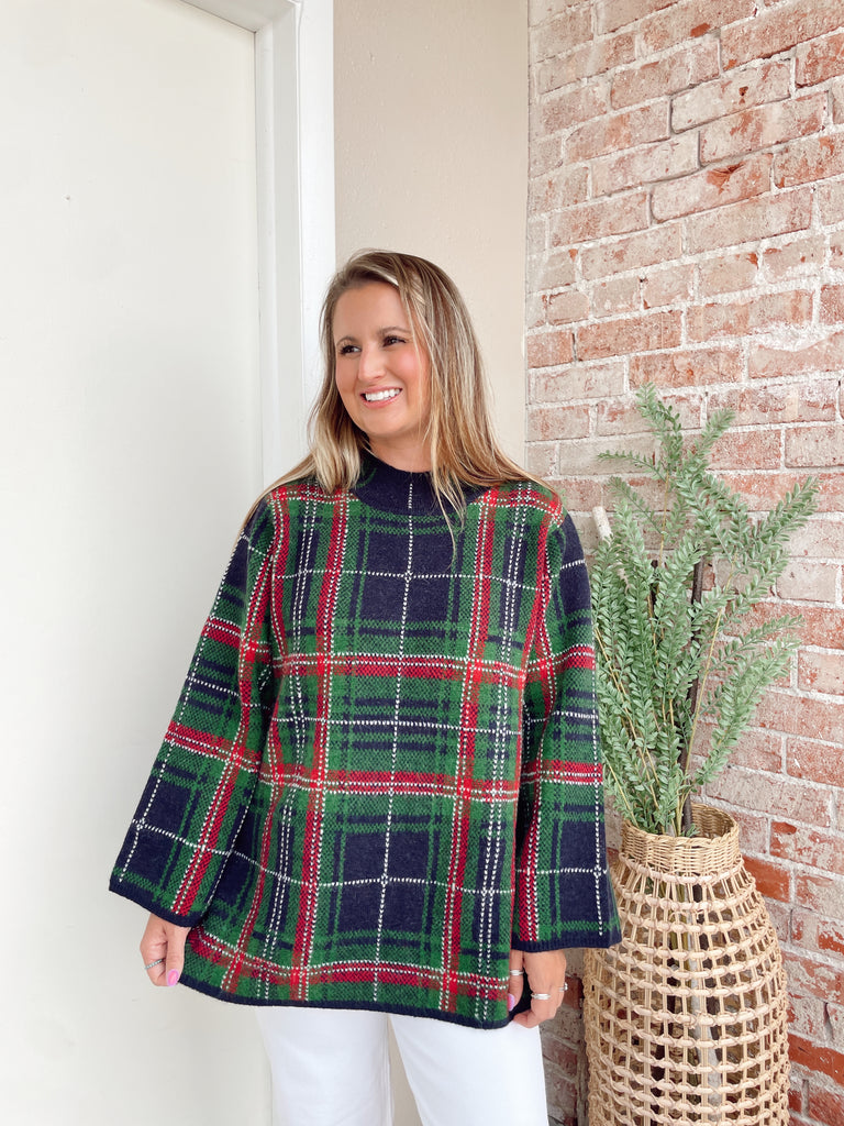 Wrapped Up Sweater in Navy