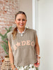 Upside Down Rodeo Puff Tank