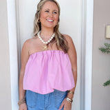Pop of Pink Top